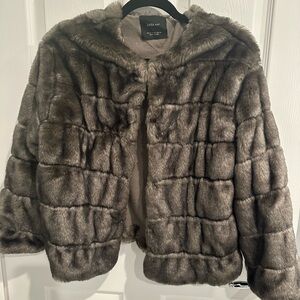 Zara Faux Fur Coat